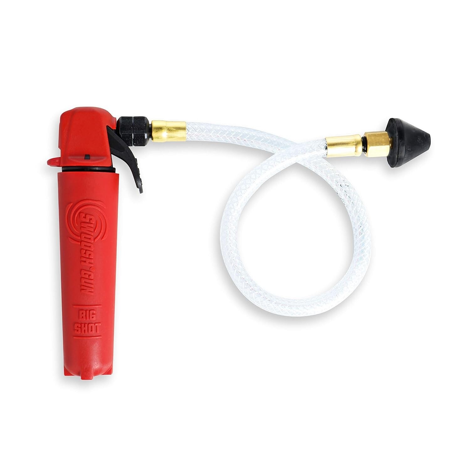 Red 20G Swoosh Big Shot Drain Gun - 6x2x2 Inches, Perfect for Quick Drainage