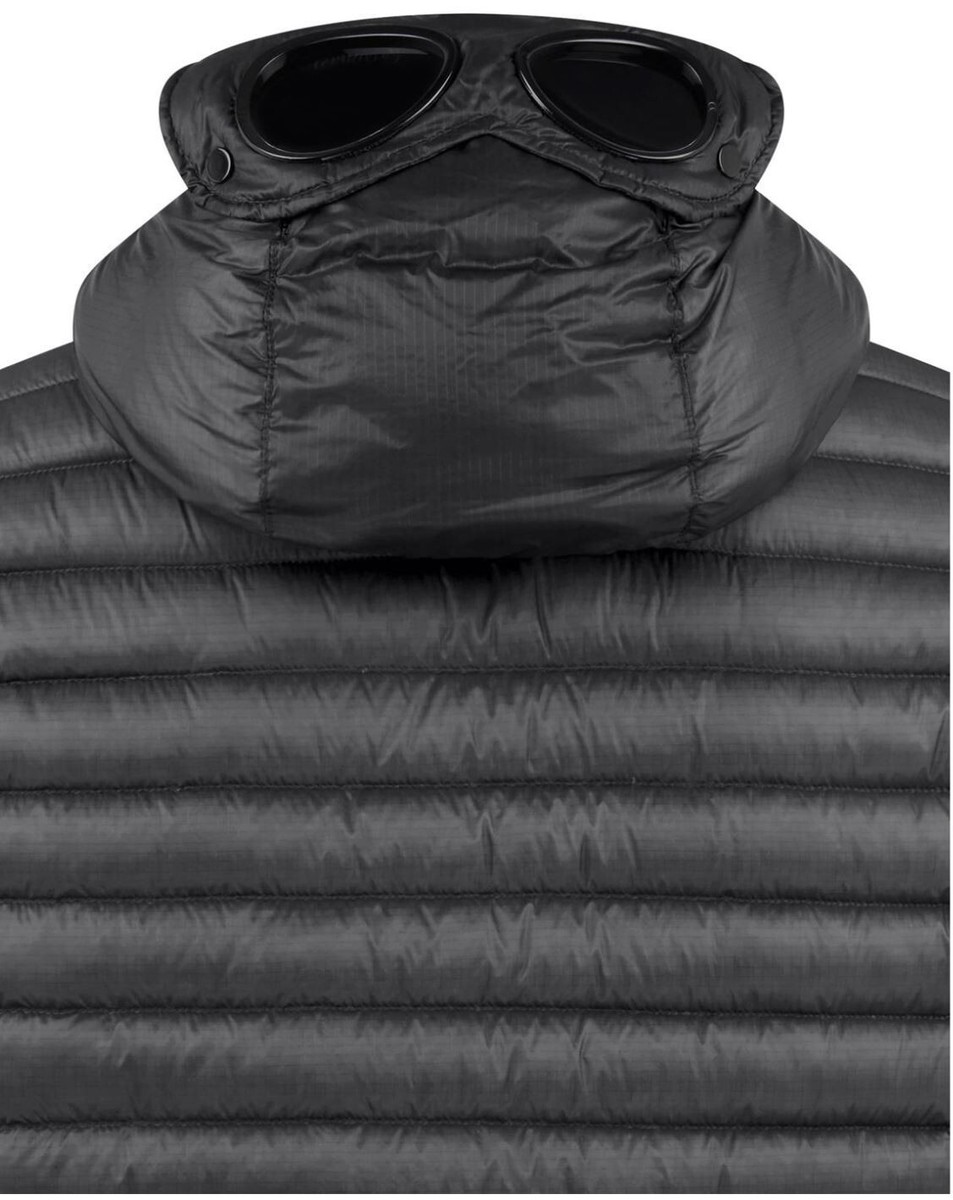 C.P. Company DD Shell Goggle Down Jacket Black XL NWT | eBay