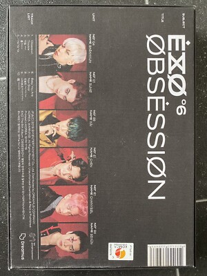 EXO Obsession X-EXO Version + 2 Poster (Suho & Kai)