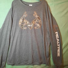 REALTREE by Antler Creek Men's XL Waffle Knit Long Sleeve Shirt