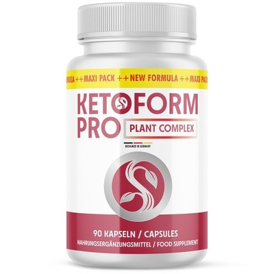 Ketoform Pro Kapseln | Begleitend für Ihr Ziel | Einfache Anwendung | 90 Stk.