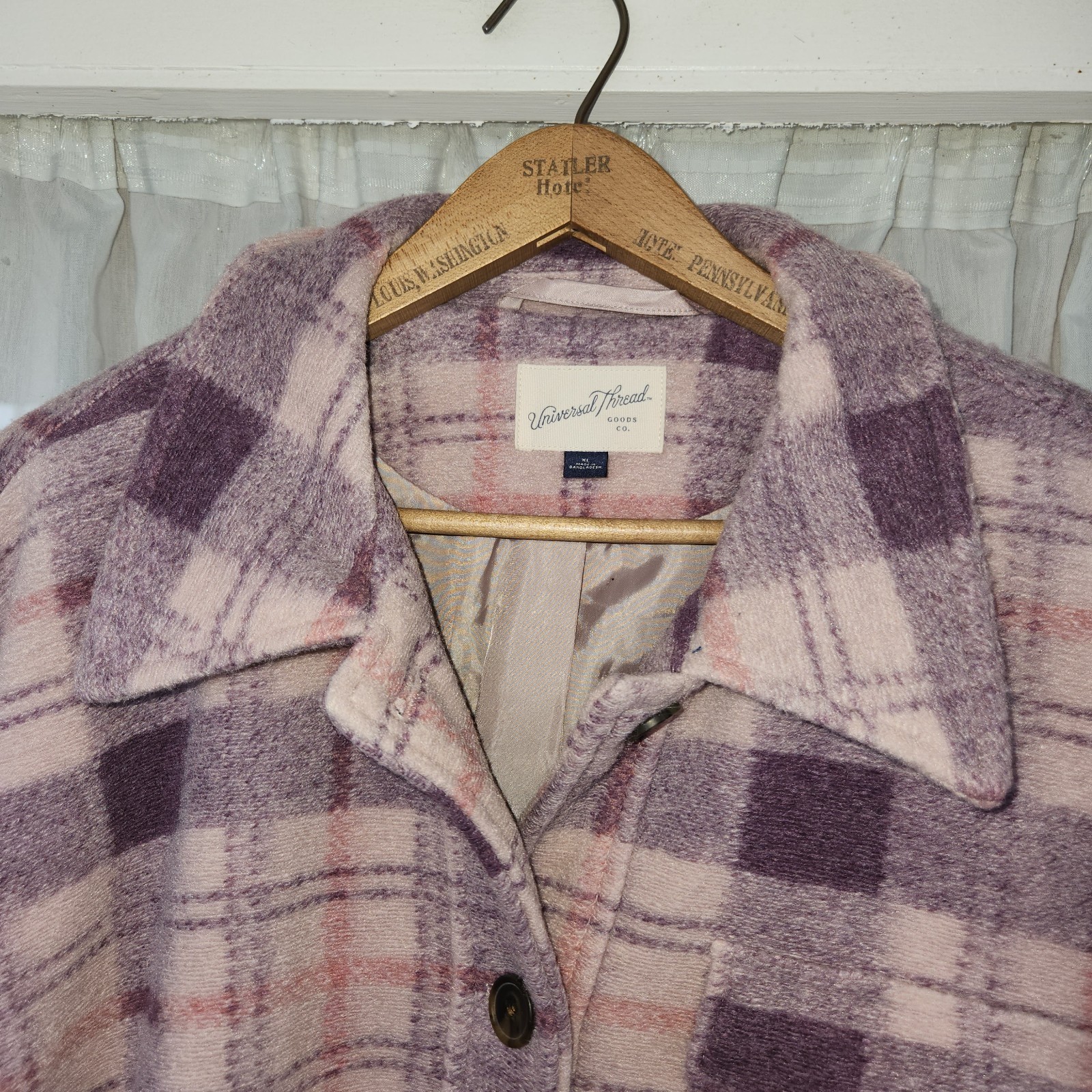 Universal Thread XL Jacket Oversized Shacket Butt… - image 4