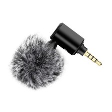 3.5mm Mobile Phone Single Directional Adjustable Mini Microphone Accessories