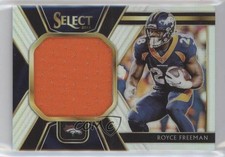 2018 Panini Select Jumbo Rookie Swatches /99 Royce Freeman #14 4f5