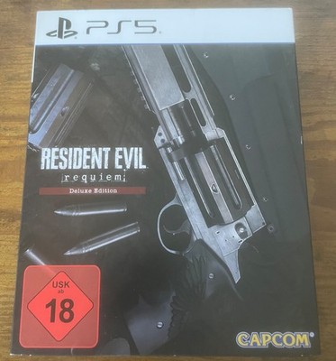 Resident Evil Requiem Deluxe Edition Steelbook PS5 Sony Playstation 5 FSK 18 !!