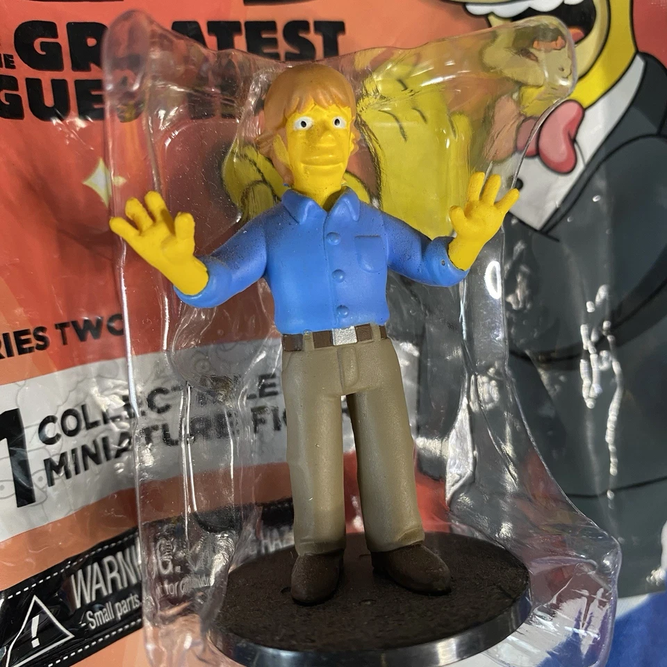 Figura Mark Hamill 25 Aniversario Serie 2 Los Simpson 2.5", Nueva Bolsa ABIERTA  Foto 2 de 4