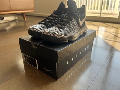 Nike Zoom KD 9 Oreo Men s Basketball  843392-010 9.5 cookies