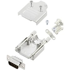 TRU COMPONENTS 7708440 TCMHDM09DBPK SUB-D Male Connector Kit 180  Number