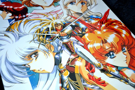 Langrisser III - Promotional B2 Poster  Sega Saturn Japan 1996