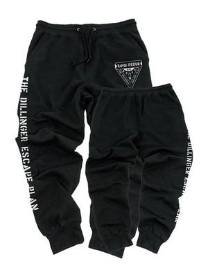 [RARE~2016] The Dillinger Escape Plan -  LOW FEELS BLVD  JOGGERS - Black-Large