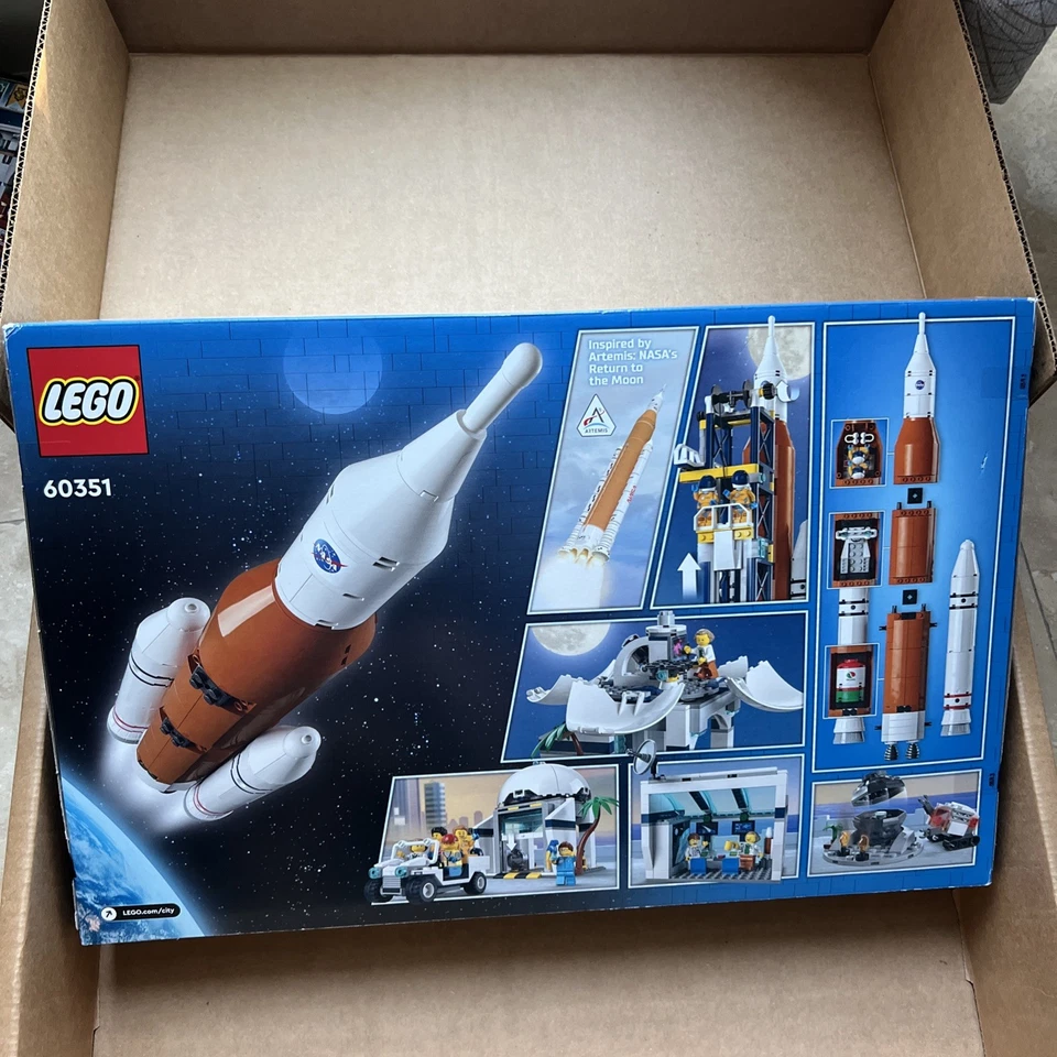 NEW LEGO CITY: Rocket Launch Center (60351) Factory Sealed Ship ASAP - Image 2 of 2
