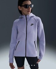 Nike Sportswear Tech Fleece Windrunner W Full-Zip Hoodie XS Lilac FB8338-533