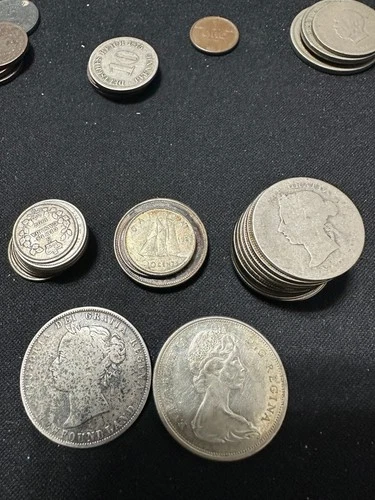 canada silver coin lot 25 coins 3.03 Troy ouces silver