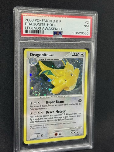 Dragonite graded PSA 7 for sale on eBay