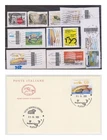 ITALY LOT OF STAMPS RECENTLY USED SOME WITH BARCODES + ENVELOPE FDC ENI