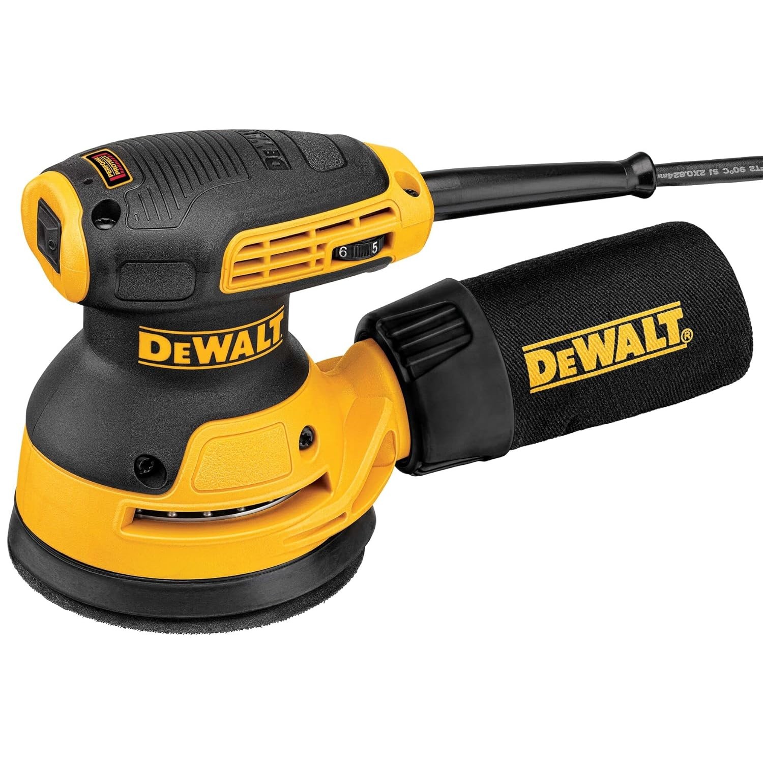 DEWALT DEWDWE6423 Eccentric sander yellow black 37690₽