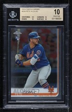 2019 Topps Chrome Pete Alonso #204 BGS 10 PRISTINE 03t0
