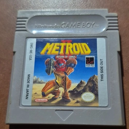Nintendo Metroid II Return of Samus Action Game Boy NTSC-U/C Cartridge