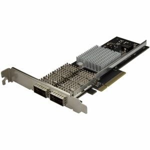 Startech Dual Port 40G Qsfp+ Network Card Intel Xl710 Open Qsfp+ Converged Adapt