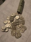 1964-P&D Roll Of AU-UNC Roosevelt Dimes- Roll Of 50
