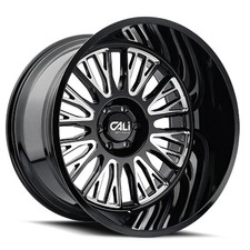 Cali Off-road 9116 Vertex 20x10 5x55x127 -25 Black Wheels4 78.1 20 Inch Rims