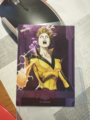 Marvel Metal Universe Avengers – Crystal Purple /199 – SkyBox 2023 Rare Parallel - Photo 1/4