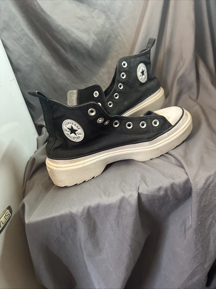 Converse Chuck Taylor All Star Lugged Lift Platform Size 5.5Y Side Zip Rocket - Image 4 of 4
