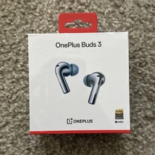 NEW OnePlus Buds 3 Noise Cancellation Earbuds Bluetooth In Splendid Blue Color