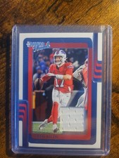 2025 Panini Donruss Donruss Threads Josh Allen #DTH-JAN (MEM)