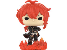 Figura Funko Pop! - Games: Genshin Impact S2- Diluc Ragnvindr, 9 cm, Vinilo