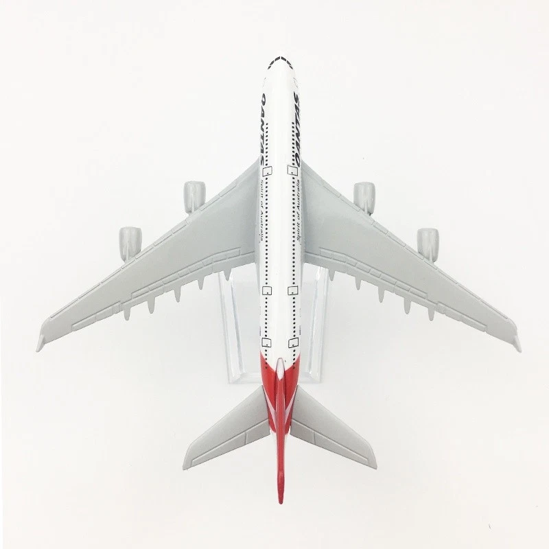 1:400 Alloy Diecast Airplane Model Collection 16cm Airbus A380 Qantas Airways - Image 4 of 4