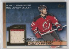 2002-03 Topps 1st Round Fabric Scott Niedermayer #FRF-SN HOF 7i6
