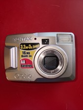 PENTAX OPTIO 30 DIGITAL CAMERA 3.2MP SILVER 3X OPTICAL ZOOM COMPACT