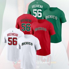 HOT - Randy Arozarena #56 Mexico Team 2026 World Baseball Classic Name & Number