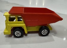 Corgi  Dumper Truck  lorry red and yellow vintage