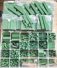 Lego. Sandy green mixed pieces over. 2000 pieces.