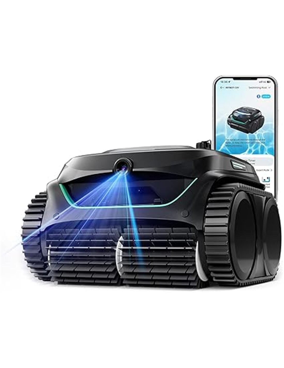 WYBOT C2 Vision AI robot de piscina sin cable con cámara y batería, robot piscin