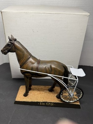 DAN PATCH RACING HORSE Figure SulkyBOBBLE HEAD HOOSIER PARK 2004 New in Box