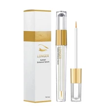 Gentle Natural Fast Eyelash Growth Serum, Eyelash Enhancer Longer Fuller Thicker