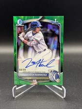Josh Hammond Bowman 2025 Green Lava Refractor /99 Auto