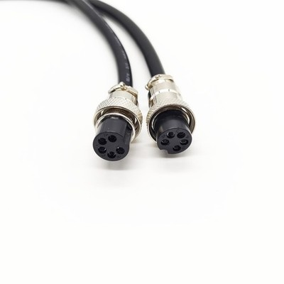 GX16 5 Pin Cable Double Female Head Aviation Cordset, GX16 5 Pin