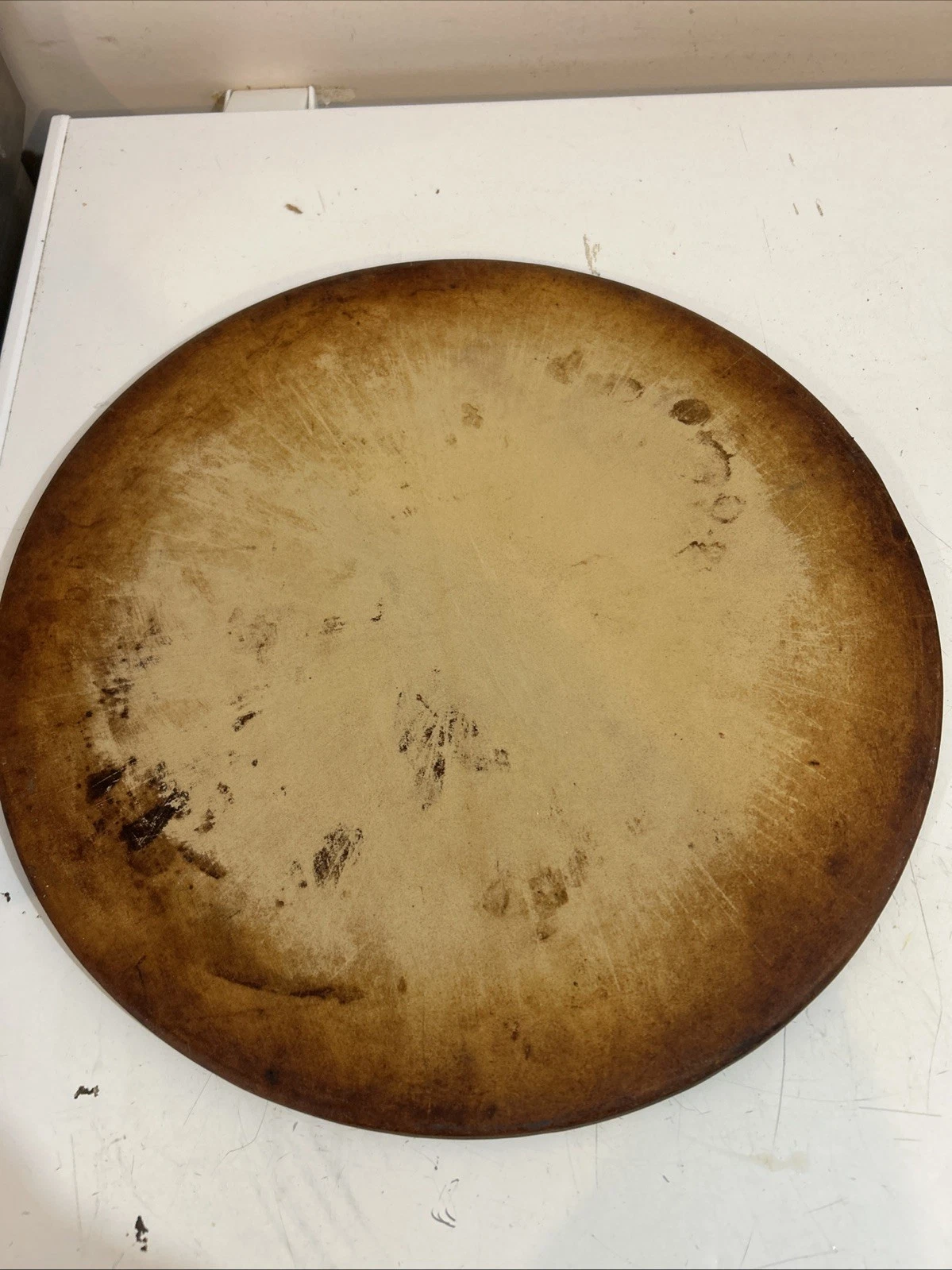 Pampered Chef Heritage Seasoned Stoneware Large 15” Dia. Pizza Stone Pan
Opens in a new window or ta