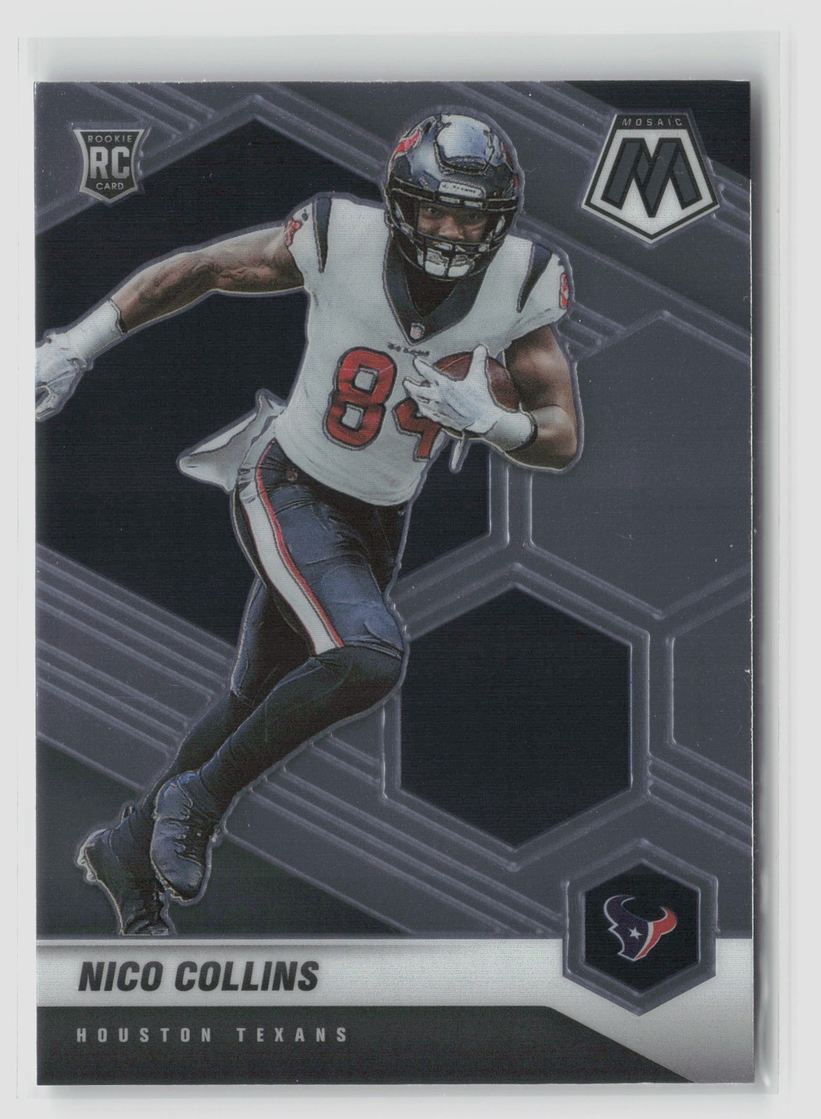 Nico Collins #330 2021 Panini Mosaic Rookie Texans