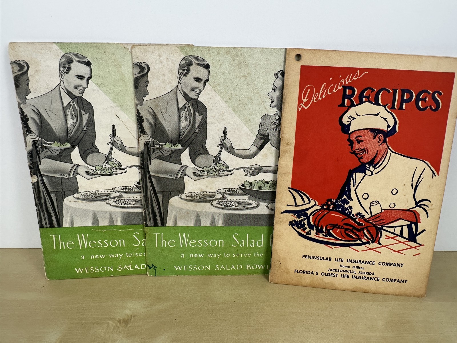 Salad Bowl Recipe Booklets & Peninsular Life Cookbook