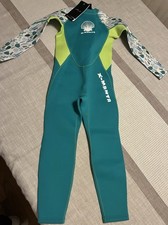 Xmanta Child s Wetsuit / Brand New/XL/polyester/teal /long Pant/ Long Sleeve