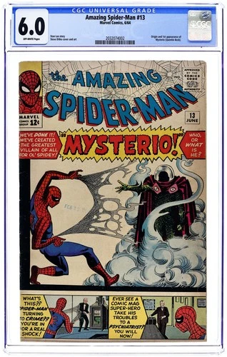 Amazing Spider-Man #13 CGC 6.0 1964 2032074002 1st app. Mysterio