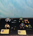 TMNT Teenage Mutant Ninja Turtles Vintage Figures Rappin Mike Profile Cards Exc