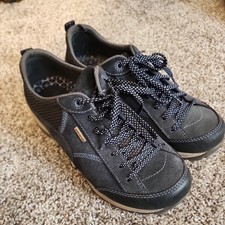 DANSKO PAISLEY WATERPROOF WALKING HIKING SHOE NAVY WOMENS 38 (EU) 7.5-8 (US)  