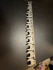 10-piece Set 6-point Sae Crowfoot Open End Wrench Set 10-piece Set 6-point Sae Crowfoot Open End Wrench Set
