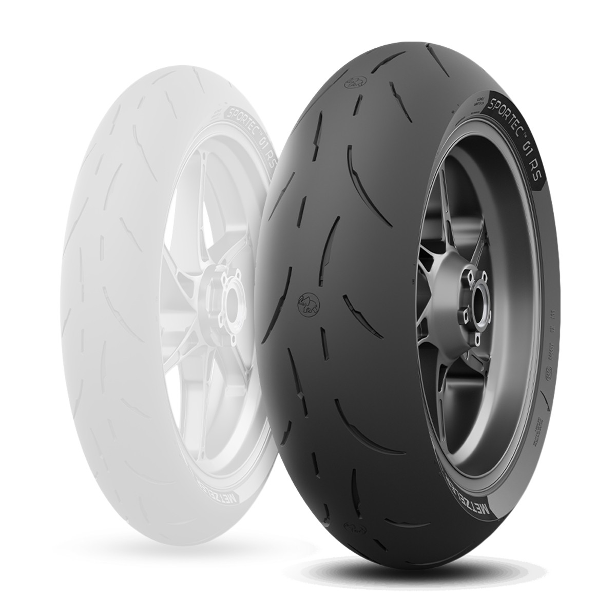 200/55 ZR 17 M/C (78W) TL Metzeler SPORTEC 01 RS Rear Motorcycle Tyre